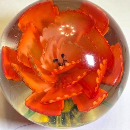 Murano Vintage Three Glass Paperweights - Multi