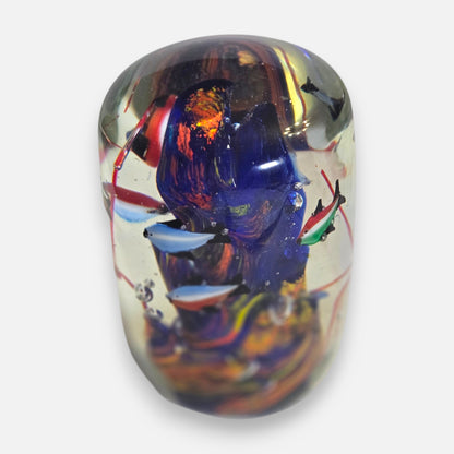 Murano Glass Rounded Aquarium - Multi