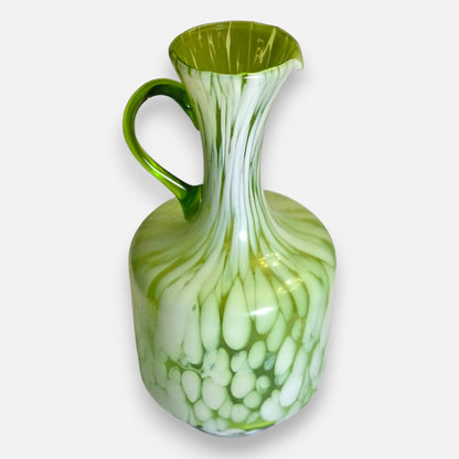Empoli Blue And Green Glass Jugs/Vases - Blue/Green