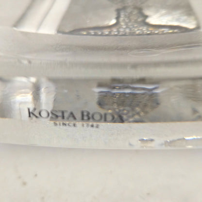 Kosta Boda Trio Crystal Square Dishes - Clear