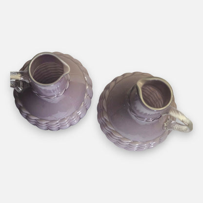 Empoli Lilac/Lavender Glass Jugs - Lilac/Lavender