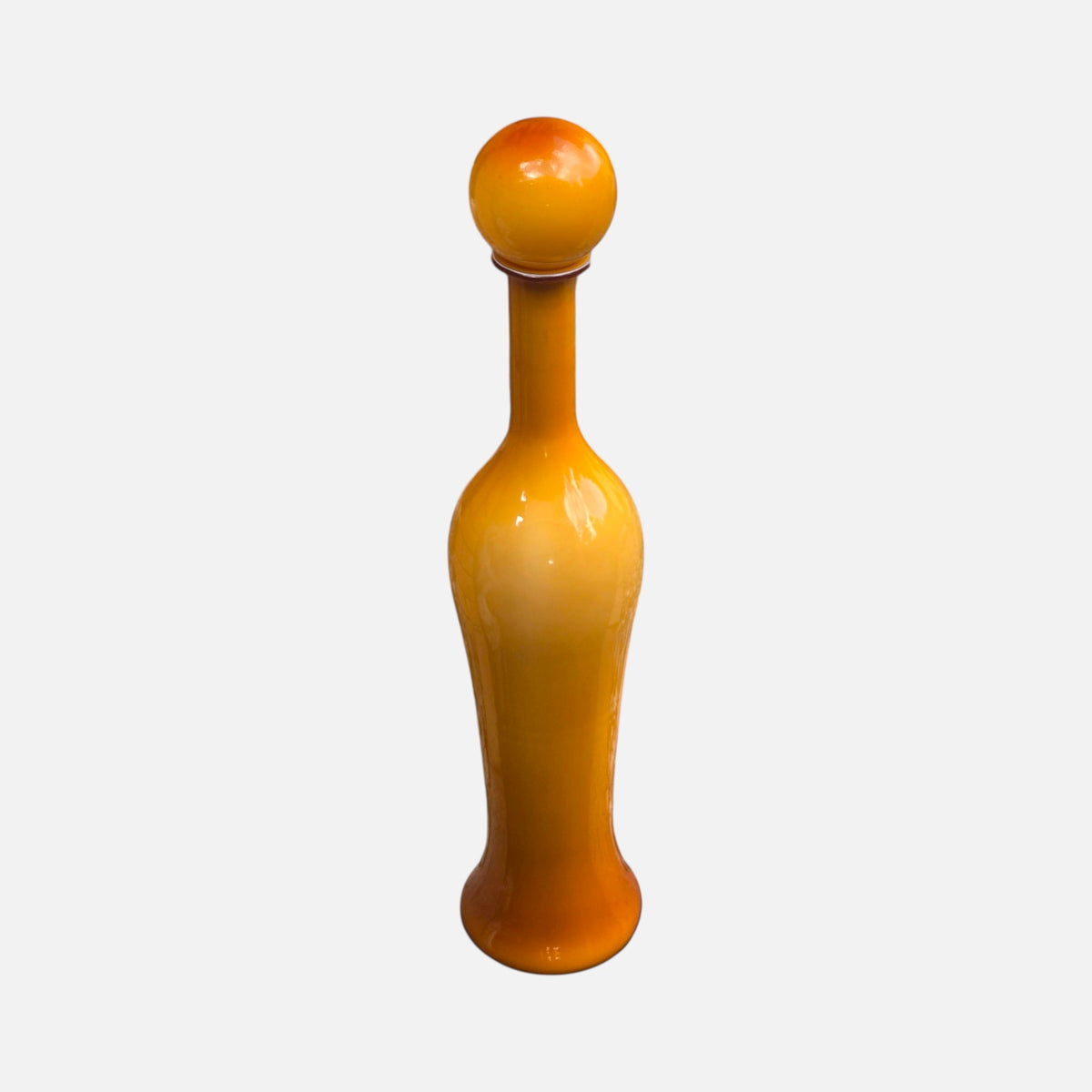 Otto Brauer Holmegaard Glass Decanter Bottle Amber/Caramel - Amber/Caramel