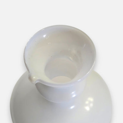 Empoli Vintage White Glass Jug - White