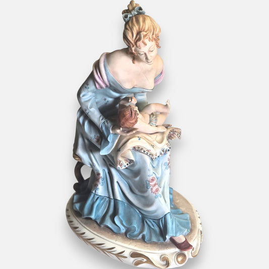 Capodimonte Porcelain Italian Figurine - Multi