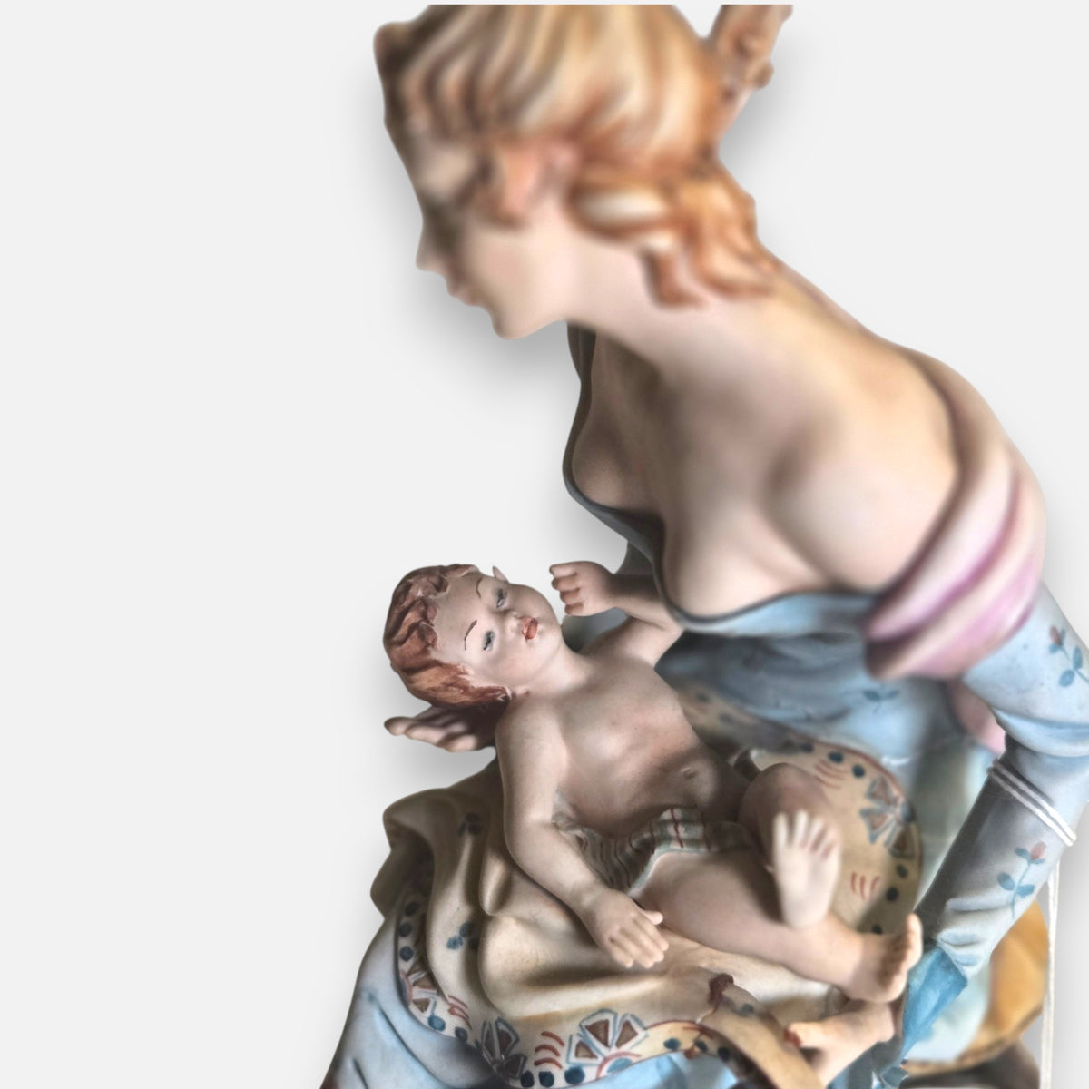 Capodimonte Porcelain Italian Figurine - Multi