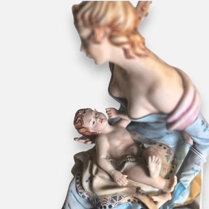 Capodimonte Porcelain Italian Figurine - Multi