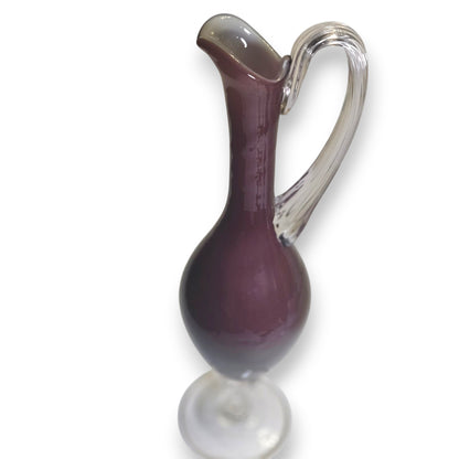 Empoli Vintage Deep Purple Glass Jugs - Purple