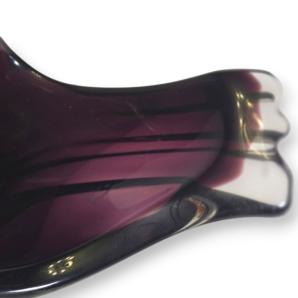 Murano Vintage Amethyst Purple Centrepiece - Amethyst Purple