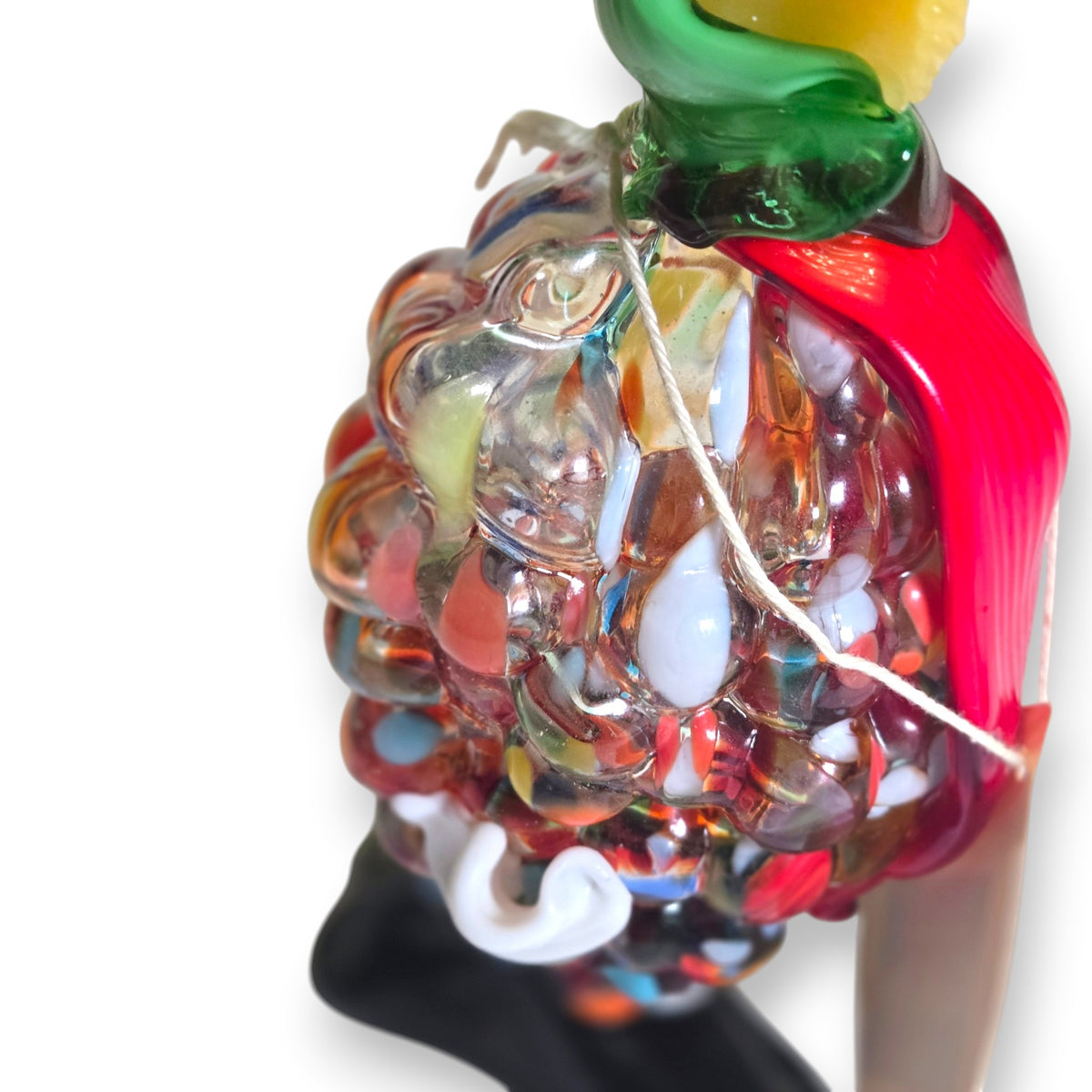Fratelli Pitau Murano Vintage Grape Shape Glass Clown - Multi