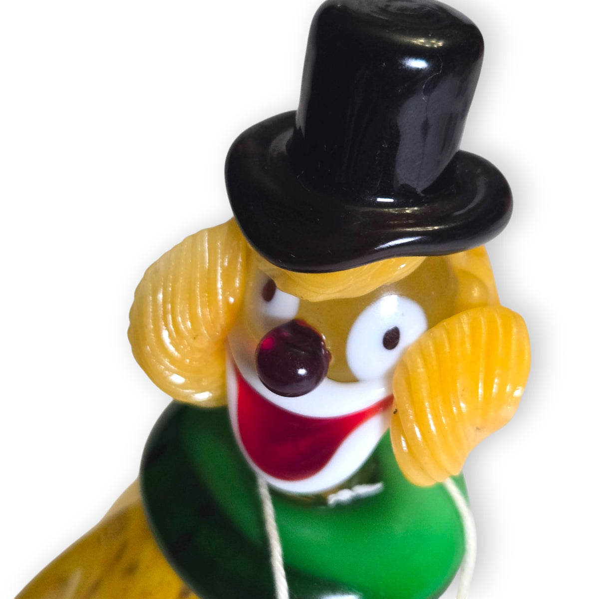 Fratelli Pitau Yellow Banana Glass Clown - Yellow