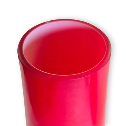 Empoli Vintage Glass Red Jug And Vase - Red